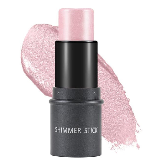 Boobeen Highlighter Makeup Stick Highlighter Bronzer Stick Glow Face Illuminator Highlight Contouring Sticks Waterproof Long-lasting-VivaGrace Women