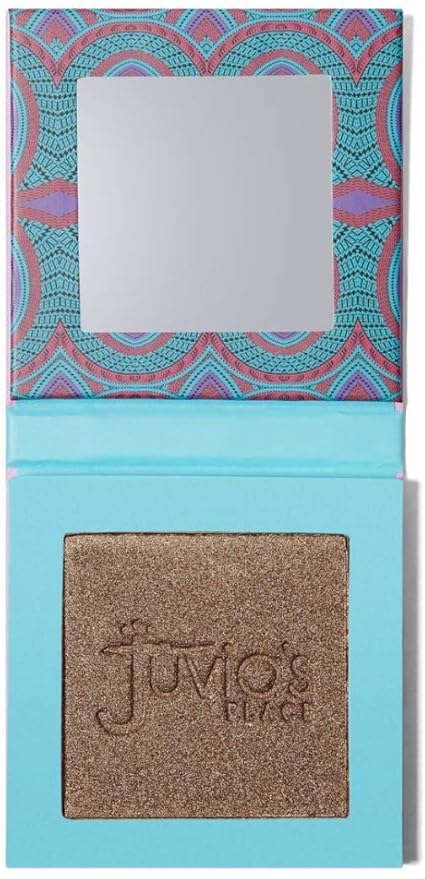 Juvia's Place Highlighter Tribe Glow Vol.1 - Highlighter Powder, Baked Highlighter, Shimmer Highlighter Makeup, Long-Wearing & Illuminating Cheek Highlighter - Suitable for Darker Skin Tones-VivaGrace Women