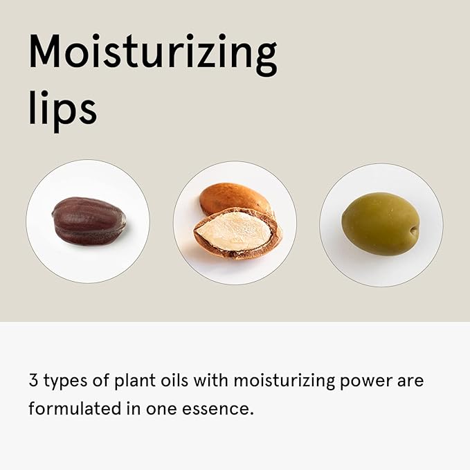 ONE THING Moisturizing Lip Essence 1 Count | Nourishing Soothing Moisturizing Hydrating Dry Rough Lips, Oil Butter Organic Plant Based Balm, Jojoba Argan Olive Oil | Vegan Korean Skin Care-VivaGrace Women