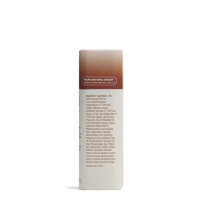 ATTITUDE Oceanly Light Coverage Face Tinted Oil Stick, EWG Verified, Titanium Dioxide-Free, Vegan & Cruelty-Free Tinted Moisturizer, Plastic-Free, Espresso, 0.42 Ounces-VivaGrace Women