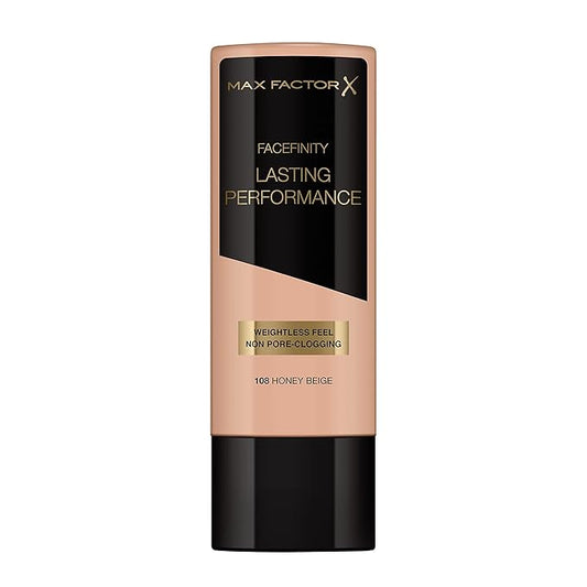 Lasting Performance Make Up by Max Factor Honey Beige 108 35ml-VivaGrace Women