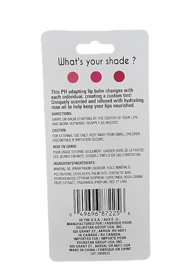 Tinted Rose Oil Lip Balm in Clear-VivaGrace Women