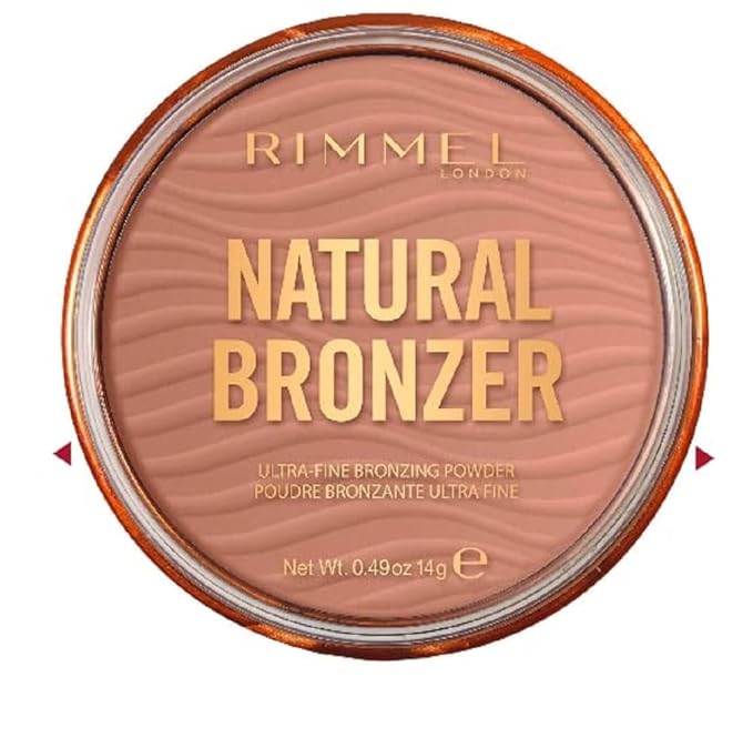 Rimmel London Natural - 021 Sun Light - Bronzer, Matte Finish, 0.49oz-VivaGrace Women