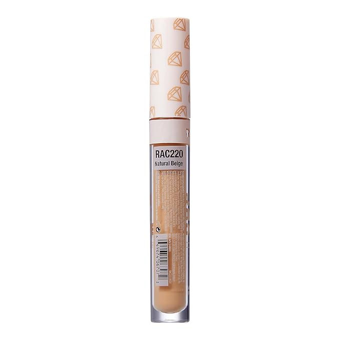 Ruby Kisses All Day Concealer Lightweight Full Coverage Multi-Use Concealer 0.13 Fl Oz (Natural Beige)-VivaGrace Women