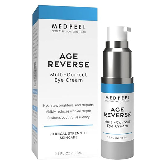 Medpeel Age-Reverse Multi-Correction Eye Cream, Plump, Moisturize and Hydrate Delicate Eye Skin, 0.5 fl oz-VivaGrace Women