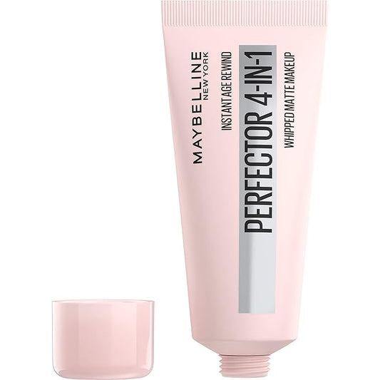 Maybelline Instant Age Rewind Instant Perfector 4-In-1 Matte Makeup, 01 Light, 1 Count-VivaGrace Women