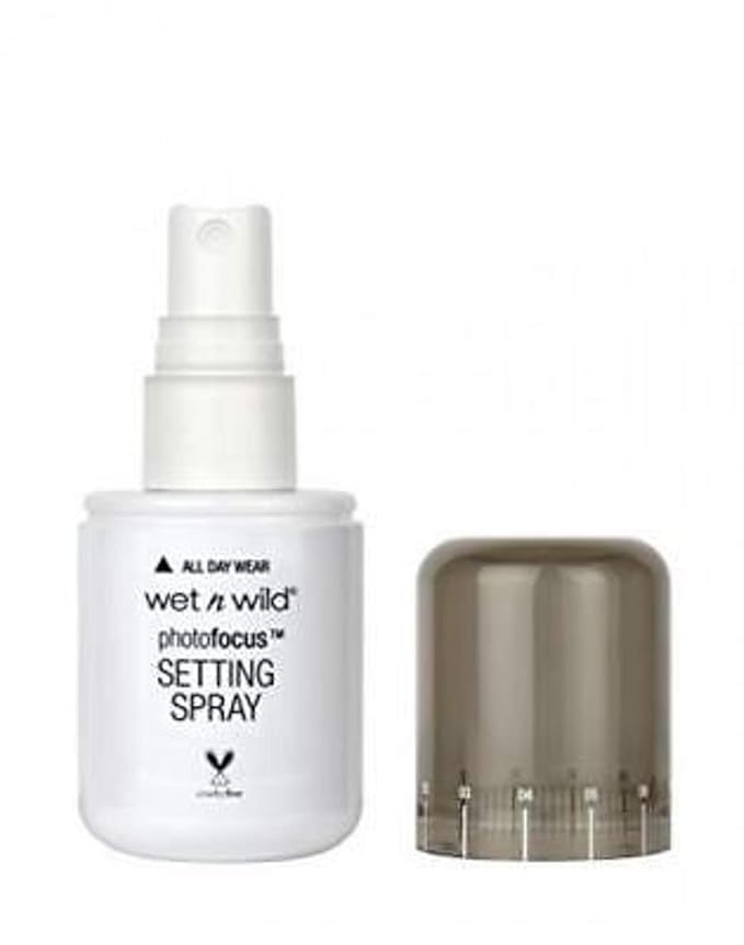 wet n wild Photo Focus Setting Mist, Up to 24HR Wear, Lightweight & Nourishing Aloe Formula, Suitable for All Skin Types, Cruelty-Free & Vegan - Seal the Deal-VivaGrace Women