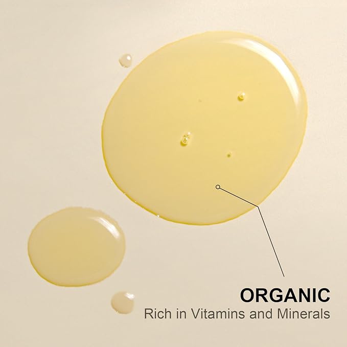 Yoken Pure Jojoba Oil Organic USDA Certified 16 fl oz, 100% Natural Jojoba Oil for Hair, Skin & Face, Cold Pressed Unrefined, Deeply Moisturizing Body Carrier Oils for Essential Oils Mixing-VivaGrace Women