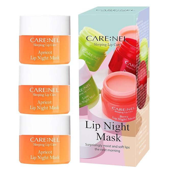 CARENEL Lip Sleeping Mask 5g - Lip Balm Overnight Care Treatments Korean Skin Care (APRICOT3)-VivaGrace Women