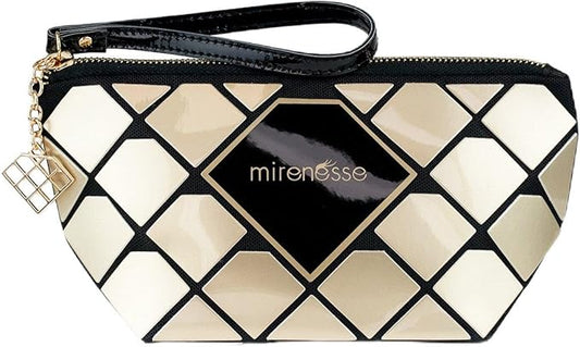 Mirenesse I'm Worth Gold N Diamonds Bag - Vegan-VivaGrace Women