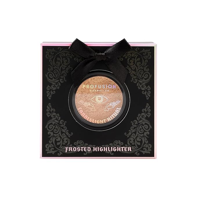 Profusion Cosmetics Candlelight Ritual Highlighter, Unleash Your Inner Glow and Illuminate Your Look with Premium Cream to Powder Beauty Tool for Effortless Glamour-VivaGrace Women