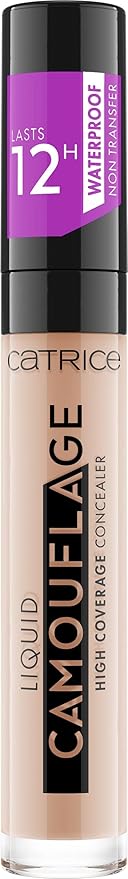 Catrice | Liquid Camouflage High Coverage Concealer | Ultra Long Lasting Concealer | Oil & Paraben Free | Cruelty Free (007 | Natural Rose)-VivaGrace Women