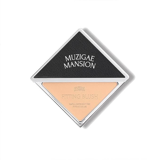 MUZIGAE MANSION FITTING BLUSH Vegan Powder Lightweight, Smooth, Blendable, Face Enhancing Makeup Color (Find)-VivaGrace Women