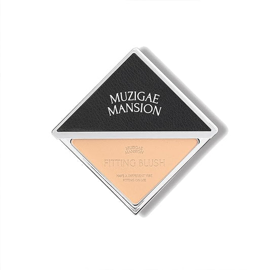 MUZIGAE MANSION FITTING BLUSH Vegan Powder Lightweight, Smooth, Blendable, Face Enhancing Makeup Color (Find)-VivaGrace Women