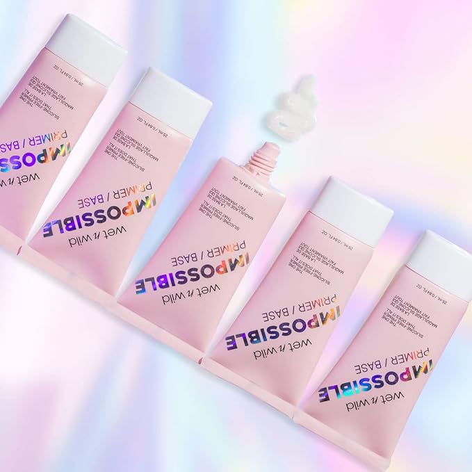 wet n wild Prime Focus Impossible Primer, Clear, Hydrating Matte Finish, 0.84 Fl Oz-VivaGrace Women