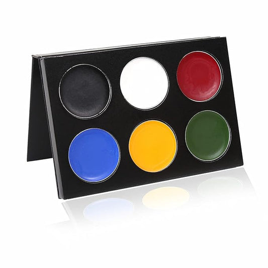 Mehron Makeup Mask Cover 6-Color Palette (Bold)-VivaGrace Women