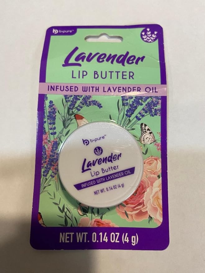 Lavender Lip Butter Infused With Lavender Oil .14-VivaGrace Women