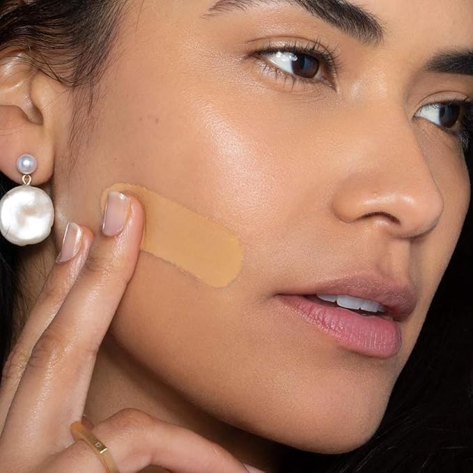 ILIA - True Skin Serum Foundation | Non-comedogenic, Cruelty-Free, Vegan, Weightless Feel, Buildable Coverage, Safe For Sensitive Skin (Catalina SF7)-VivaGrace Women