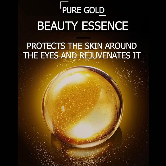 VENZEN Pure 24K Gold Eye Cream Real Luxury Effect Beauty Of Nature Nourishment Hydrating 30g-VivaGrace Women
