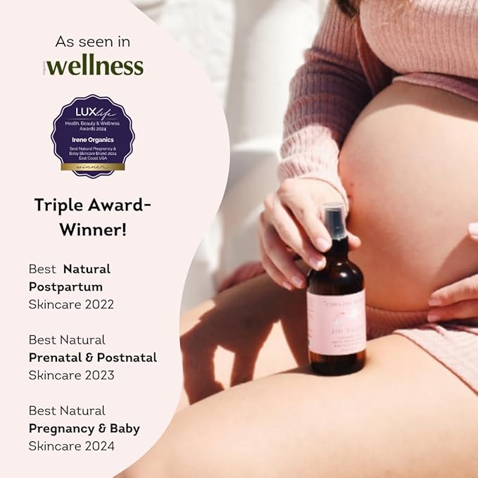 Organic Belly Oil for Pregnancy Stretch Mark Prevention and Treatment Award Winning Anti Stretch Mark Tummy Oil For Pregnancy and Postpartum - Hydrating Bump Serum-VivaGrace Women
