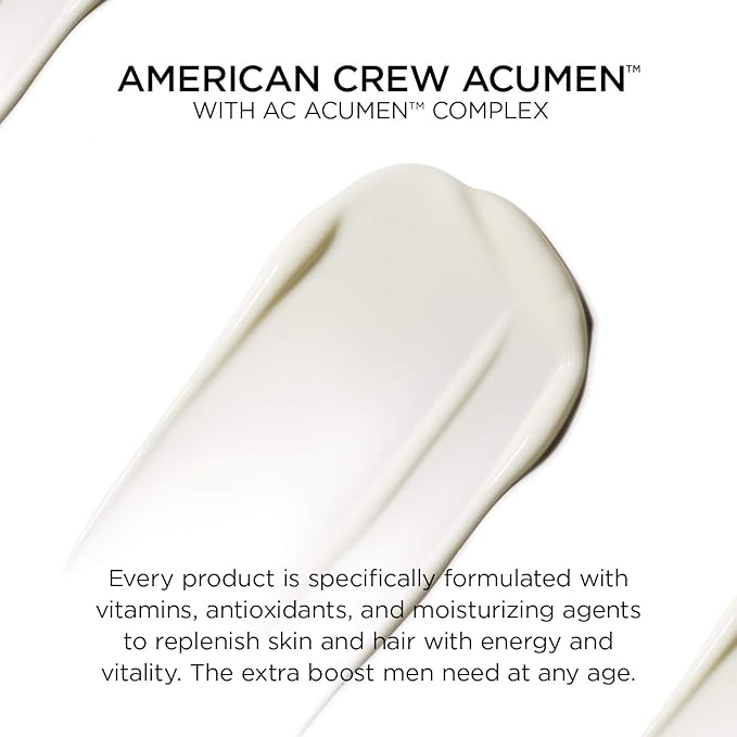 American Crew Men's Moisturizing Gel and Essential Travel Kit with Shampoo, Shave Cream, Gel by American Crew Acumen-VivaGrace Women
