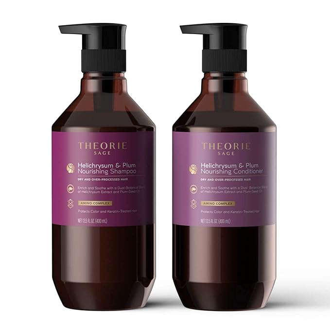 Theorie Helichrysum & Plum - Nourishing Conditioner - For Dry & Over Processed Hair, 800mL-VivaGrace Women