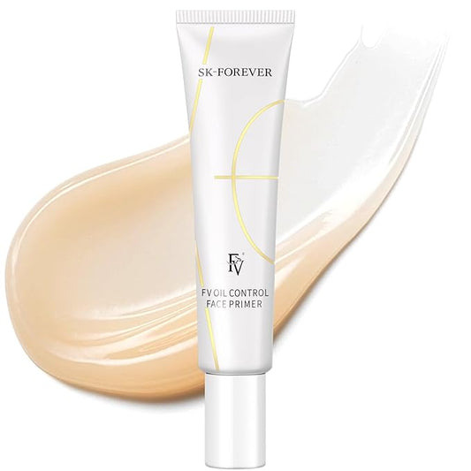 FV Oil-Control Primer, Long-Lasting Hydrating Formula with Matte Finish for Daily Use, Pore-Minimizing, Smooth Texture for Oily Skin (Oil Control)-VivaGrace Women