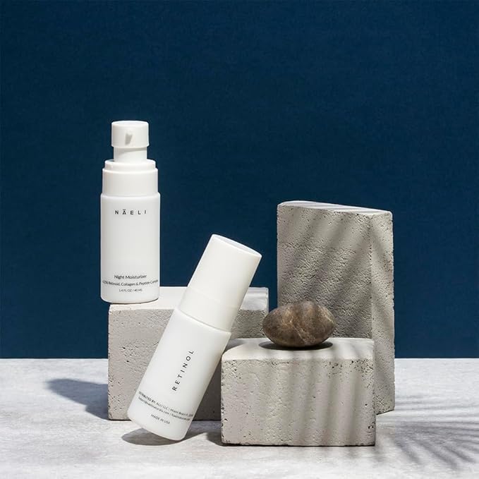 Retinoid Cream - 4.25% Retinol Night Moisturizer for Face & Neck with Collagen, Peptides & Hyaluronic Acid - Anti Aging Wrinkle Cream, Improves Skin Tone & Texture, 1.4 oz-VivaGrace Women