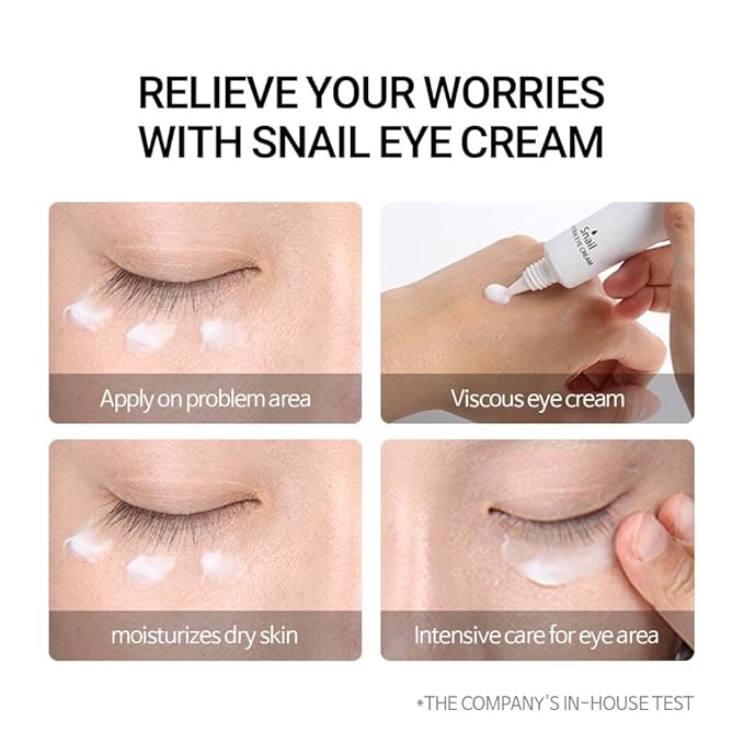 SCINIC Snail Matrix Eye Cream All Skin Types Women Hypoallergenic Moist (30ml)-VivaGrace Women