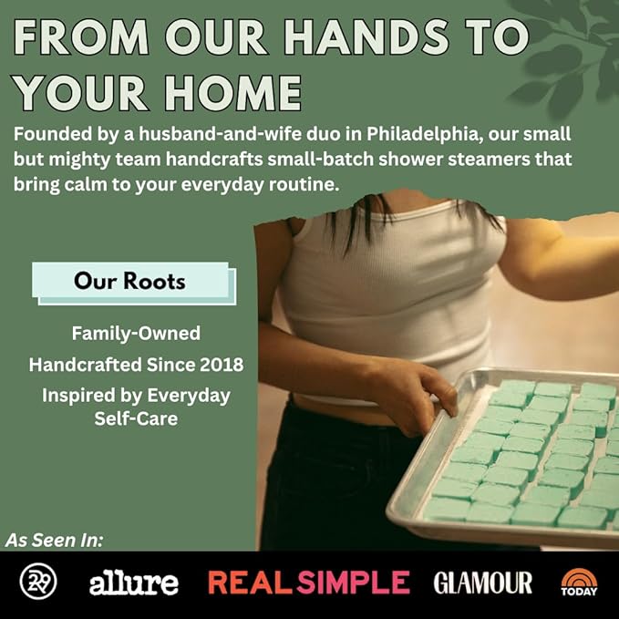 Shower Steamers Aromatherapy Variety Pack - Shower Bombs Made in The USA - Aromatherapy Bath Gifts for Women - Back to School Gift - Shower Tablets Mothers Day Gift-VivaGrace Women