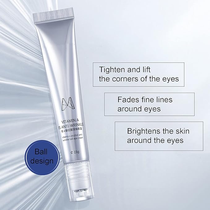 Eye Cream, Roll-On Moisturizing Anti?Wrinkle Eye Cream Eye Cream Anti-Aging for Moisturizing-VivaGrace Women