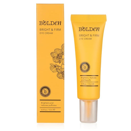BOLDEN Bright & Firm Eye Cream | Under Eye Cream for Dark Circles & Puffiness | Hydrates and Improves Wrinkles | Fragrance Free | 0.5 Fl Oz-VivaGrace Women