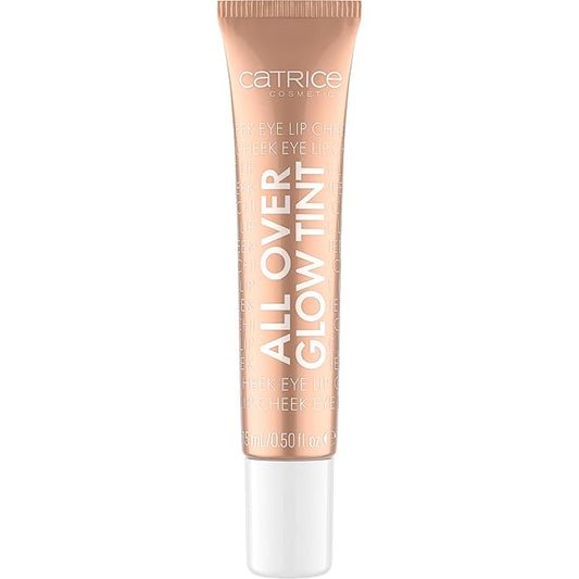 Catrice | All Over Glow Tint | Multi-Use Liquid Highlighter | Eyes, Cheeks, Lips & Body |WIth Vitamin C & Niacinamide, | Long-lasting & Lightweight | Vegan & Cruelty Free (030 | Sun Dip)-VivaGrace Women
