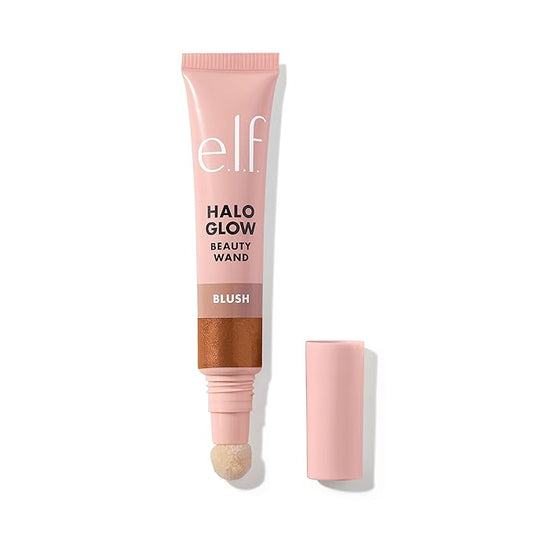 e.l.f. Halo Glow Blush Beauty Wand, Liquid Blush Wand For Radiant, Flushed Cheeks, Infused With Squalane, Vegan & Cruelty-free, Magic Hour-VivaGrace Women