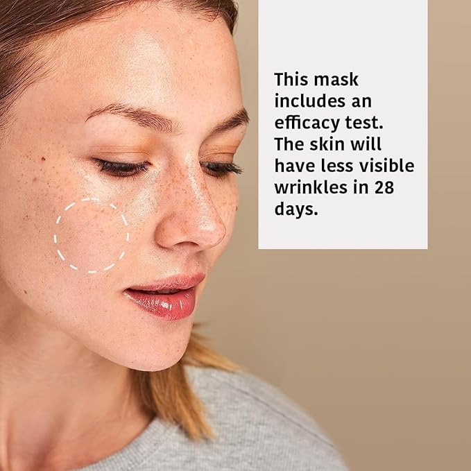 IROHA NATURE Replumping & Anti-Aging Tissue Face Mask (Pack of 5) | With Triple Hyaluronic Acid | Deep Hydration & Anti-Aging Effect | For Softer Skin | 100% Vegan-VivaGrace Women