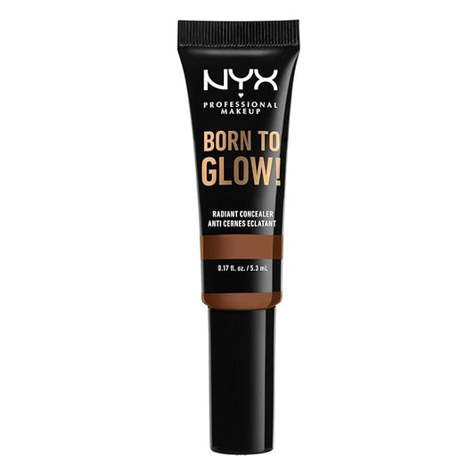 NYX PROFESSIONAL MAKEUP Born To Glow Radiant Concealer, Medium Coverage - Cappuccino-VivaGrace Women