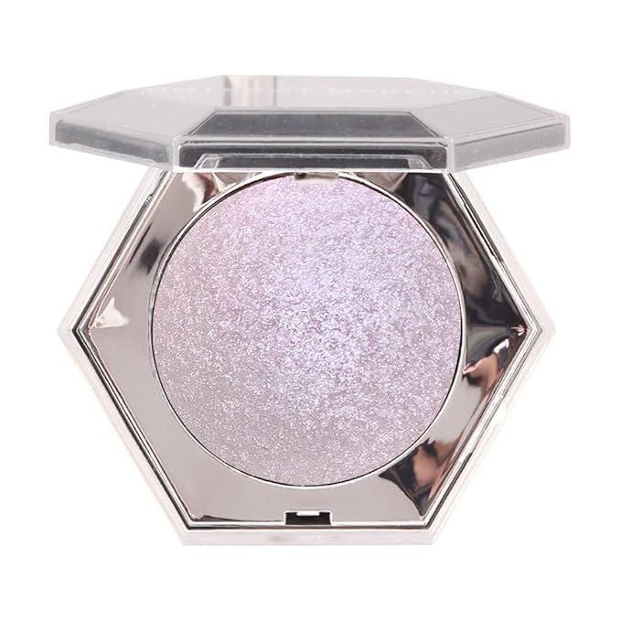 Purple Pink Shimmer Highlighter Highlight Makeup Contour Powder Palette， Face Illuminator Highlighter, Blush and Makeup Highlighter Bronzer Palette Highlighter+Makeup iluminadores Illuminator Make Up (Pink)-VivaGrace Women