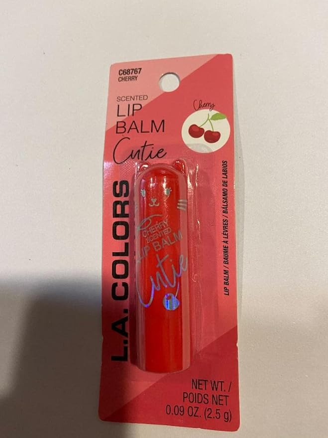 L. A. Colors Cherry Lip Balm C68769-VivaGrace Women