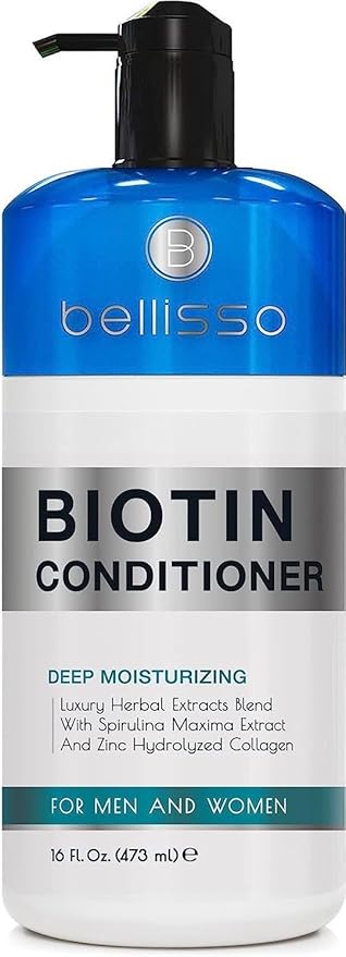 BELLISSO Biotin Conditioner - Sulfate Free Hair Thickening Products for Women and Men - Deep Conditioning Treatment for Dry Damaged Strands-VivaGrace Women