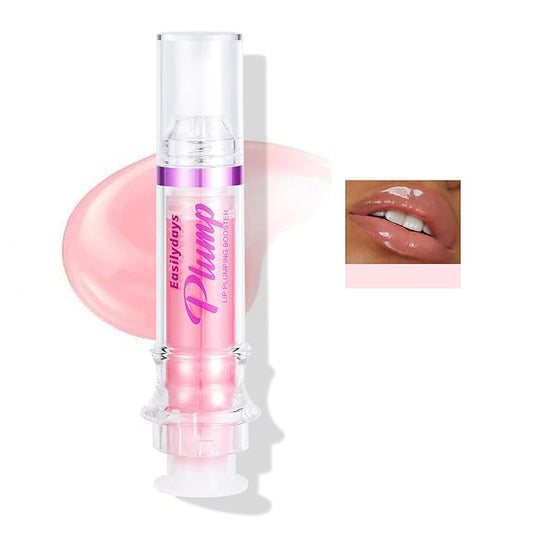 Lifter Gloss, Spicy Lip Plumping Booster Lip Gloss Glossy Lipstick, Hydrating, Volumizes, High-Shine, Fuller Lip Plumper Lip Mirror Lip Glaze, Plump&Pout Lip Plumper for Women Girls (#01)-VivaGrace Women