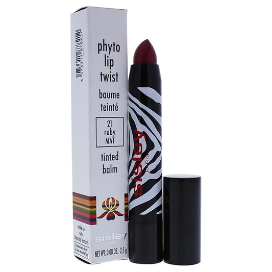 Sisley Phyto Lip Twist, 21 Ruby Mat, 0.08 Ounce-VivaGrace Women