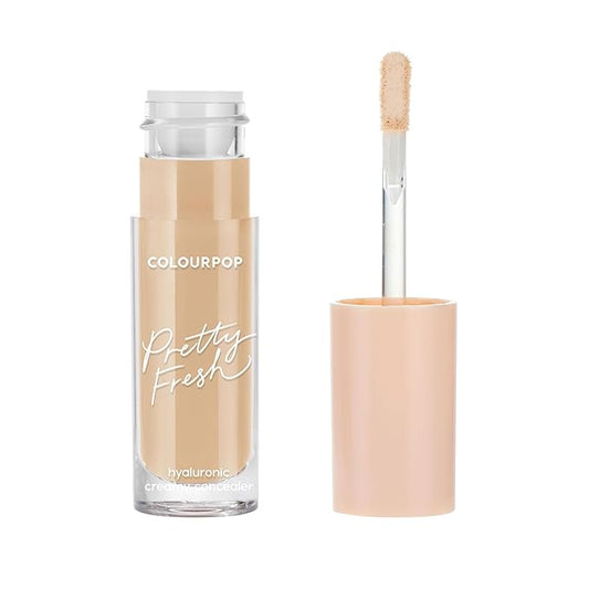 ColourPop Pretty Fresh Creamy Concealer - Full Coverage Concealer with a Natural Finish - Formulated with Hyaluronic Acid & Coconut Water for Instant Hydration - Medium - 90W (0.3 oz)-VivaGrace Women