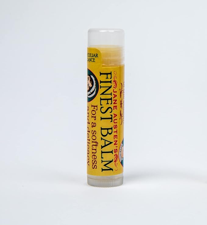 Jane Austen's Finest Balm, Lip Balm Tube, Peppermint Flavored - Cruelty-Free and Made in the USA from Natural and Imported Ingredients-VivaGrace Women