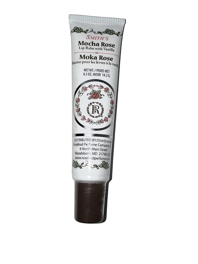 Rosebud Perfume Co. Mocha Rose Lip Balm 0.8 oz/ 22 g-VivaGrace Women