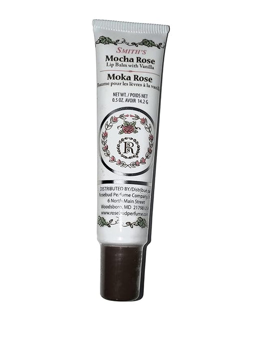 Rosebud Perfume Co. Mocha Rose Lip Balm 0.8 oz/ 22 g-VivaGrace Women