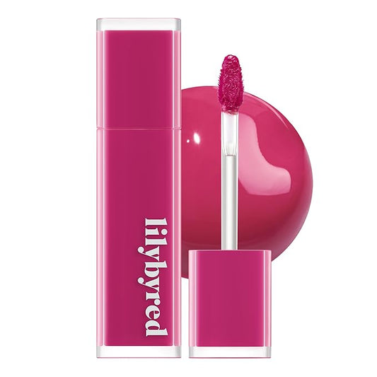 lilybyred Bloody Liar Coating Tint | Korean Glossy Lip Stain, Vivid & Juicy Color, Syrupy Shine, Moisturizing, Long-Lasting & Smudge-Proof, Non-Sticky, Lightweight, 0.14 oz. (13 Fizzy Podo)-VivaGrace Women