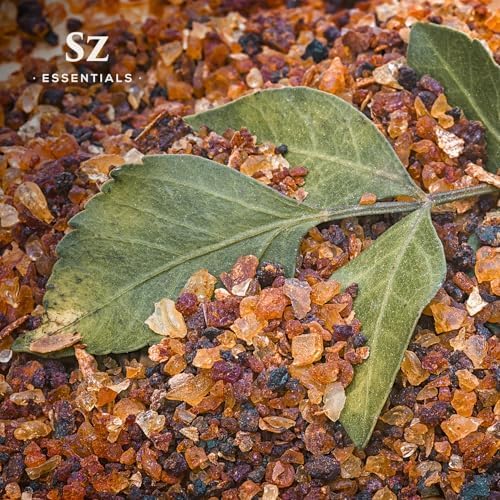 5-Year Aged Myrrh Premium Essential Oil – Rich, Earthy Aroma | Pure & Natural for Aromatherapy & Wellness - Therapeutic Grade & Vegan - 100% Pure and Natural - Undiluted - 0.17 fl oz.-VivaGrace Women