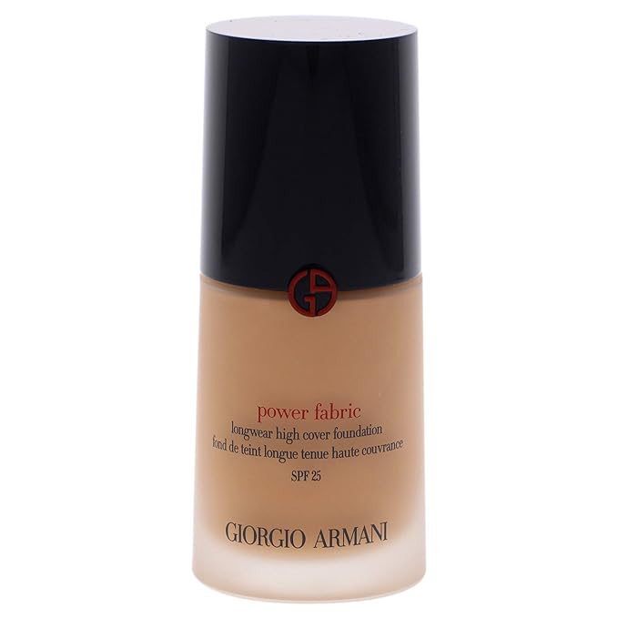 Giorgio Armani Power Fabric Longwear High Cover Foundation SPF 25 - 5.75 Women Foundation 1 oz-VivaGrace Women