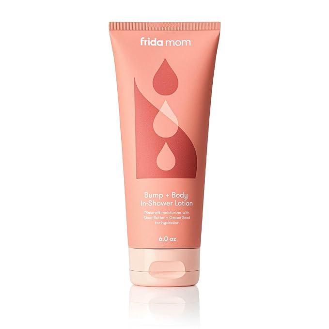 Frida Mom Prgenancy Belly Cream, In Shower Body Lotion for Fully Body and Bump, Moisturizing Lotion for Pregnant Dry and Stretched Skin, 6oz-VivaGrace Women