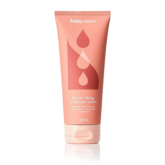 Frida Mom Prgenancy Belly Cream, In Shower Body Lotion for Fully Body and Bump, Moisturizing Lotion for Pregnant Dry and Stretched Skin, 6oz-VivaGrace Women